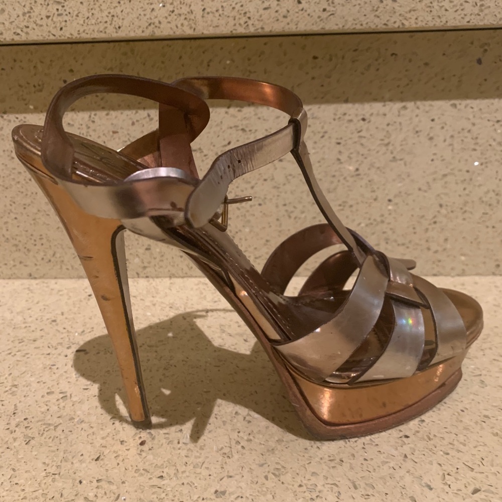 COPY - YSL Tribute Sandals Copper 39